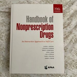 Handbook of Nonprescription Drugs 19th Edition book 💊